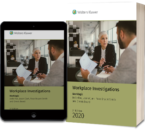 Worklogic's Workplace Investigations Book